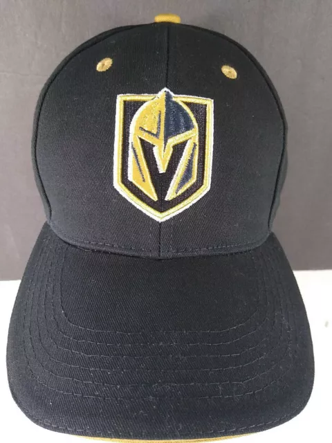 American Needle Vegas Golden Knights Black Iconic Slouch Adjustable Hat