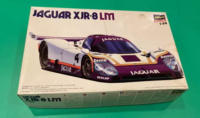 *SOLD AS SEEN* L185E Hasegawa No: CC001 : 1200 Jaguar XJR-8 LM 1/24