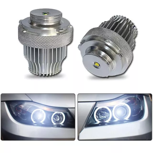 40W LED Angel Eyes LED Light CanBus Bulb For BMW 5 Series 07-10 E60 E61 LCI