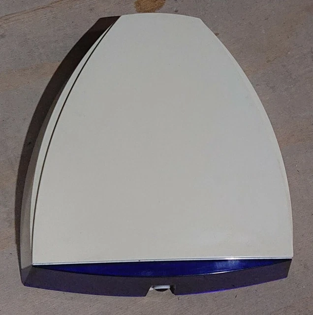 Caja de alarma ficticia sirena intruso alarma de seguridad azul blanco - usado buen estado