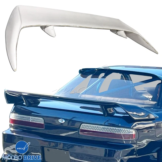 FRP 3POW Spoiler Wing S13 2dr Coupe For Nissan Silvia 89-94 ModeloDrive