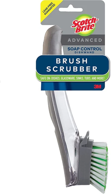 3M - 7100185141 - Scotch-Brite Soap Control Dishwand Brush Scrubber 751U-4 4/1