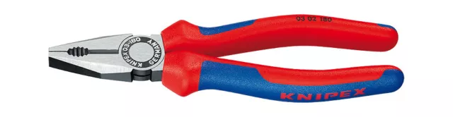 Knipex Combination Pliers 03 02 180 Pliers Pincers Flat Pliers 0302180