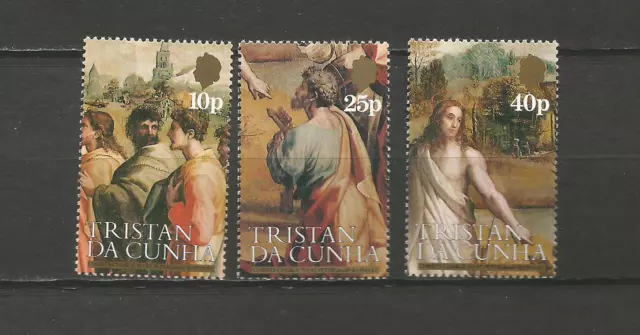 Tristan Da Cunha 1983 Y&T N°343 & 345 3 timbres non oblitérés /T4501