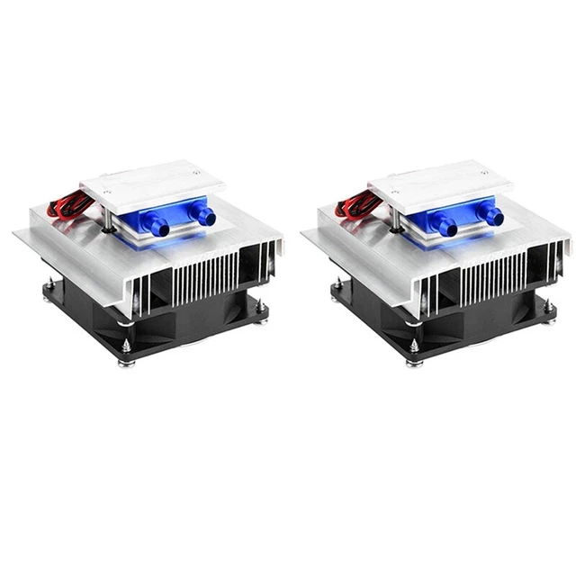 2x DIY Electric Cooler Cooling System Semiconductor Cooling System Kit CoolerY9S6