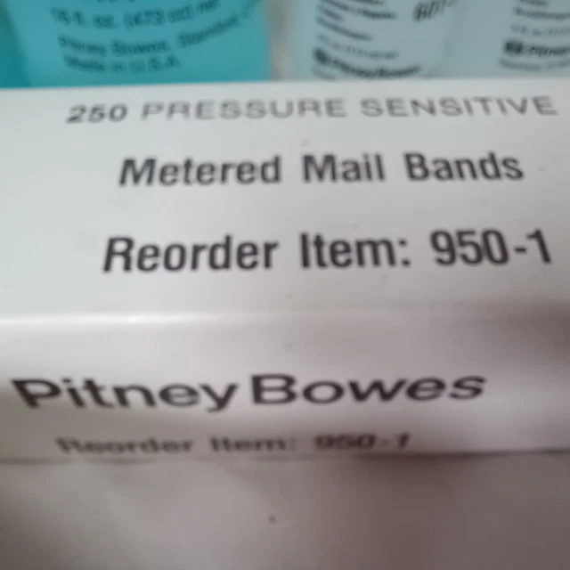 PITNEY BOWES METER TAPE FLUID EZ Solution Perforated Tapes STRIPS Bulk
