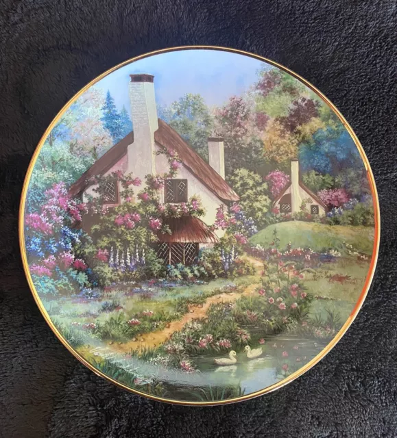 Franklin Mint A Cosy Glen Decorative Display Plate