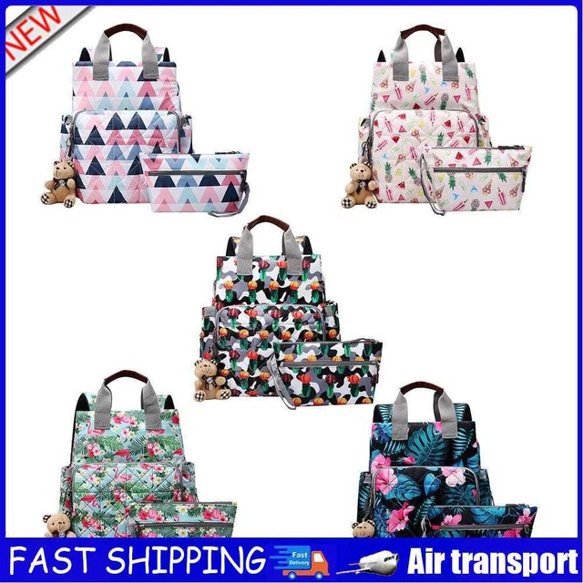 Large Capacity Travel Backpack Mummy Maternity Baby Nursing Nappy Handbags