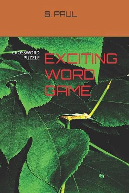 EXCITING WORD GAME: Crossword Puzzle by S Paul Paperback Book EUR 21 EXCITING WORD GAME: Crossword Puzzle by S Paul Paperback Book EUR 21