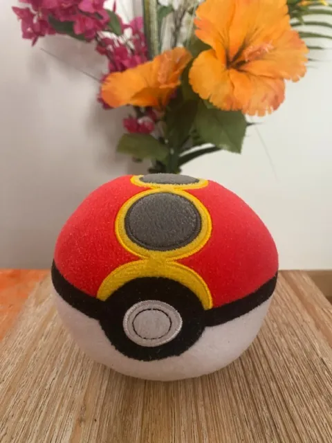 Peluche Pokémon Pokeball Bis Ball Repeat Ball Plush Tomy 2017