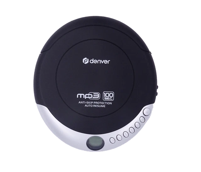 Denver Dmp-391 Tragbarer Cd/Mp3 Player Discman Mit Kophörern Cd Cd/Rw Cd/R Neu 3