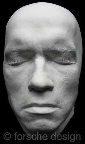 Arnold Schwarzenegger Life Mask No Battle Damage Terminator T3 Genisys 3