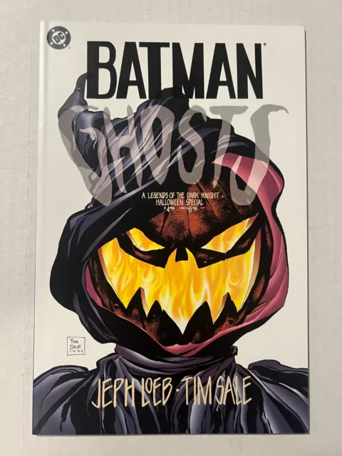 Batman: Ghosts Legends Of The Dark Knight Halloween Special Tim Sale Cover & Art