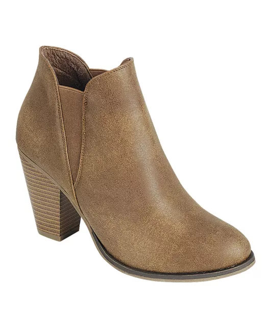 Forever Link Camila -17 Ankle Boots Tan Size US 8