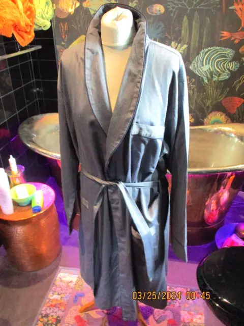 Men David Gandy  Dressing Gown Robe Vg Con  Smoking Jkt Retro L