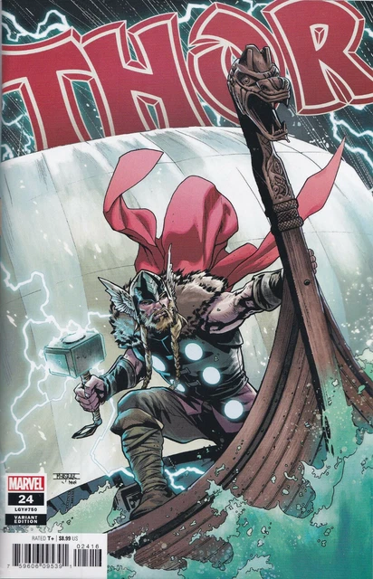 Thor #24 (Mahmud Asrar Variant)(72-Page Anniversary Issue) ~ Marvel