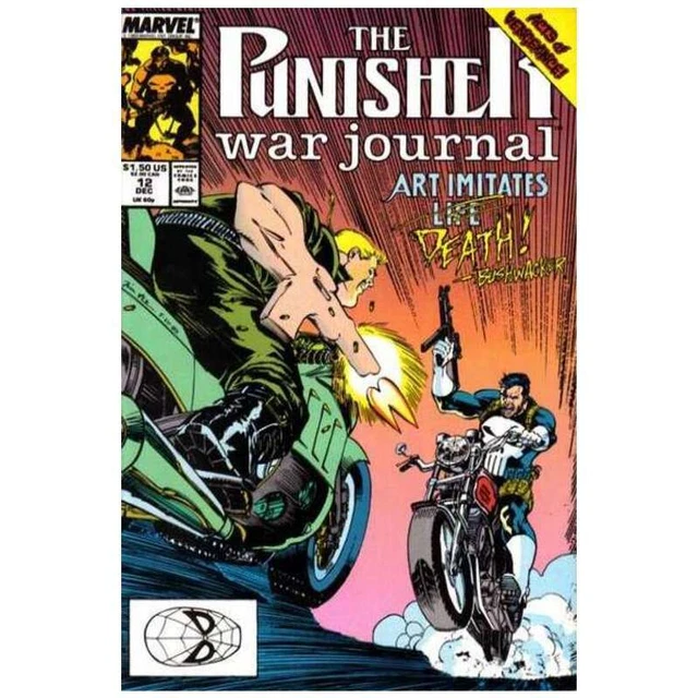 Punisher War Journal (1988 series) #12 in VF + condition. Marvel comics [h'