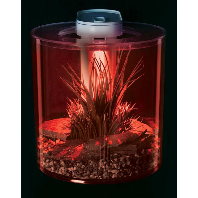 Hagen Marina 360 Aquarium Fish Tank Complete Kit 10L Inc Pump Filter LED Light 7