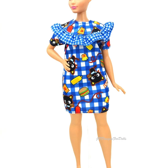 barbie fashionistas kitty dress Barbie Hello Kitty Fashion – Square Imports