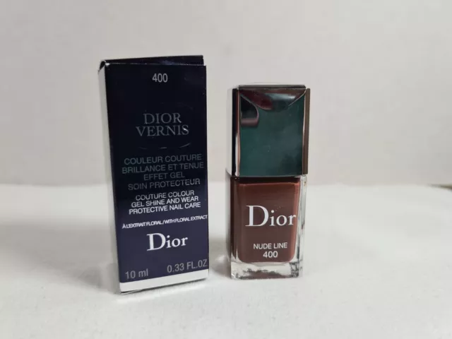 Dior Vernis Couture Colour Gel Glanz und Tragen Schutz Nagelpflege 10ml NEU