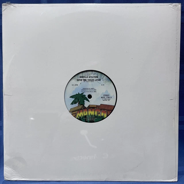 SHEILA HYLTON “THE Bed's Too Big Without You” SEALED 1980 Vinyl 12