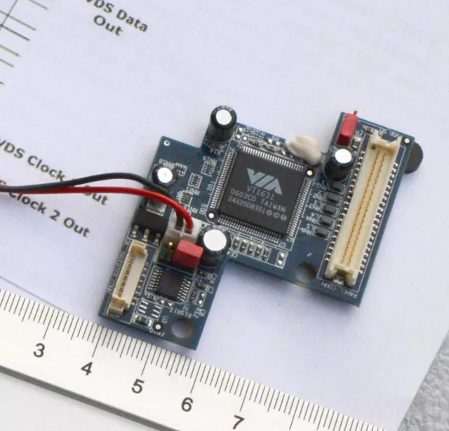 Adaptateur Transmetteur Ttl Lvds VIA VT1631 Z. B Pour Board Administration M11+