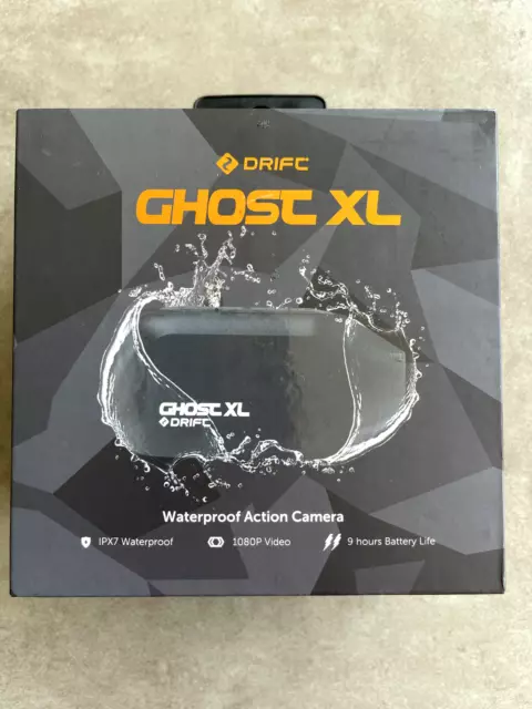 Drift Ghost XL Action Camera - 1080P HD 30FPS Video, 9 Hour Battery, Waterproof.