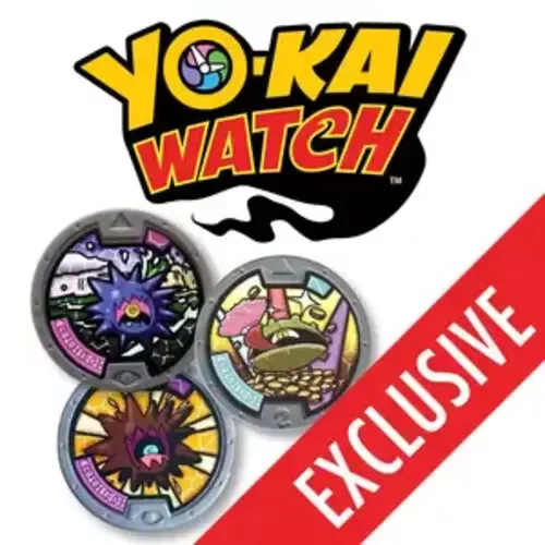 Médaillons Yo-Kai Watch exclusifs saison 1 & 2