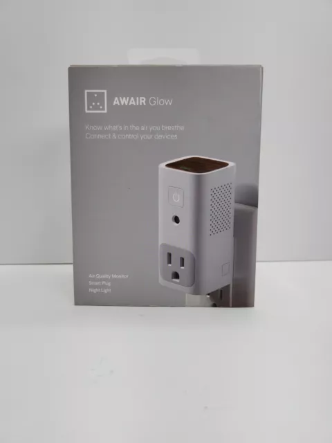 🌎CIB Awair Glow Wifi Air Quality Monitor Smart Plug And Ambient Light AWAIR0PD2