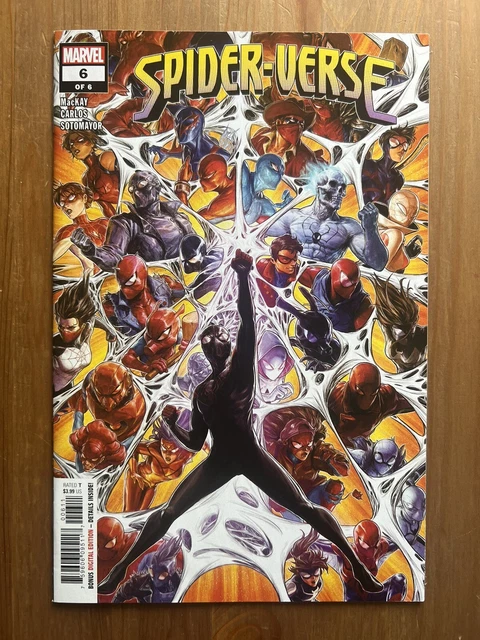Spider-Verse # 6 (2020, Marvel) Many 1st appearances! Low Print Run! RARE ERROR!
