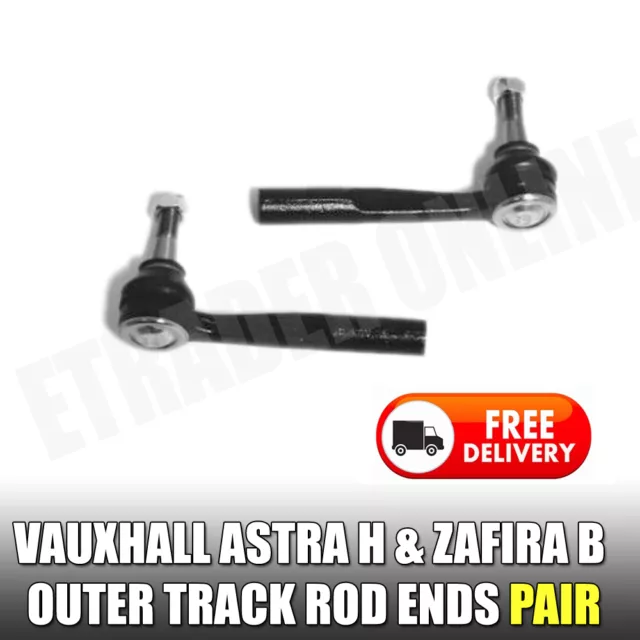 Vauxhall Astra H Track Rod Ends Inc ZAFIRA B Pair Outer End x 2 Steering New