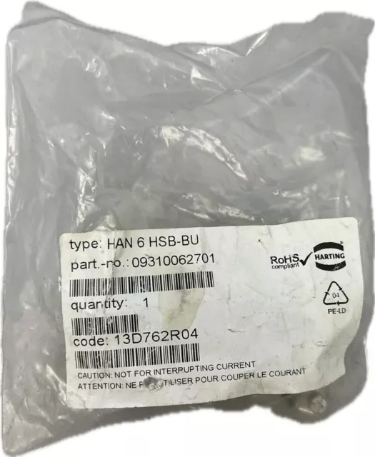 Harting HAN 6 HSB-BU Buchseneinsatz 09310062701