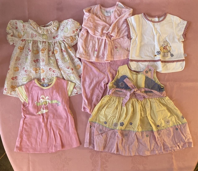 Baby Girl Clothes Bundle 3-9 Months 5 Pieces