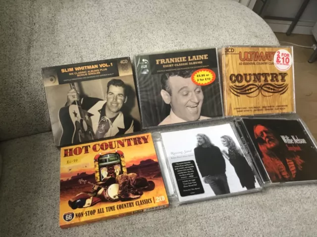 Job lot bundle country cds frankie laine Eskimo Whitman Alison Krauss