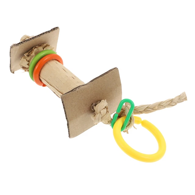 1pc Vogel Spielzeug Papagei Kauen Spielzeug Vogel Biss Spielzeug 5