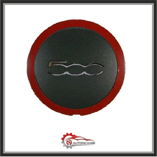 COPRIMOZZO FIAT 500 Coppetta Coppa Ruota Borchia Cerchi Lega - Foto 14