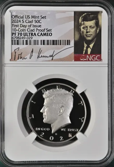 2024 S Proof Kennedy Half Dollar NGC PF70 FDOI - PRESALE