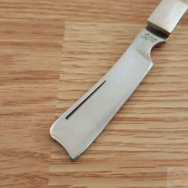Frost Cutlery Lock Folding Knife Stainless Razor Blade Second Cut Bone Handle 2