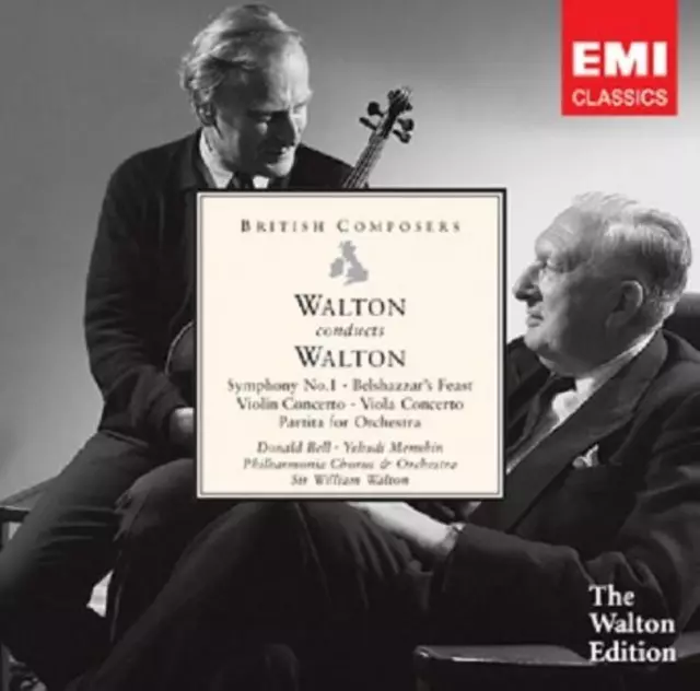 Walton conducts Walton: Symphony No. 1 New Philharmonia Orchestra 2009 CD