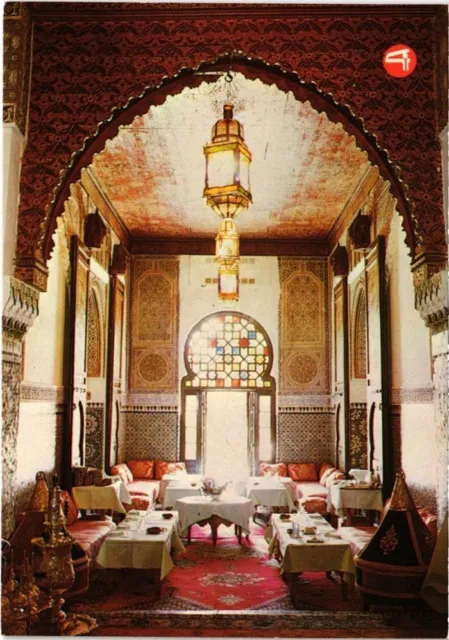 CPM AK MAROC FES Salon Marocain de l'hotel Jamai (67426)