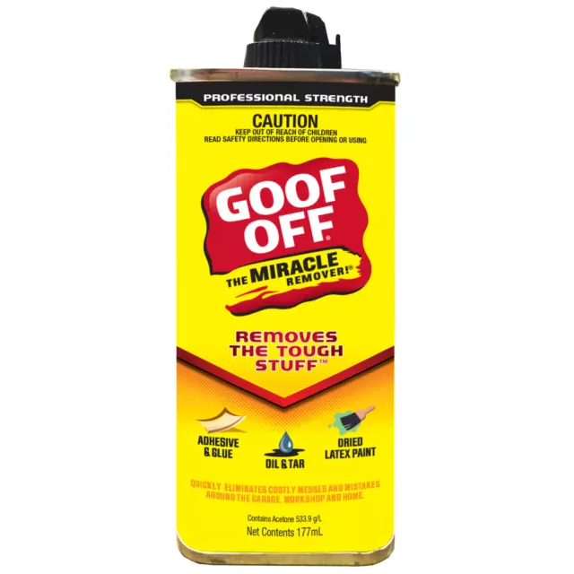 Goof Off - Household Heavy Duty Remover for Spots, Stains, Marks, & Messes  8 oz.