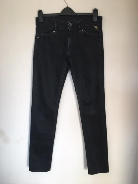 Jeans skinny neri usati ottime condizioni Replay W30 L32 - Elegante e durevole