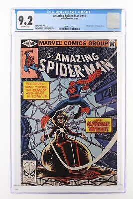 Amazing Spider-Man #210 - Marvel 1980 CGC 9.2 1st Appearance of Madame Web.