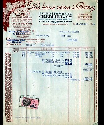 LIQUEURS "Ets NOYER" en 1960 DISTILLERIE SAINT-AMAND-MONTROND 18 