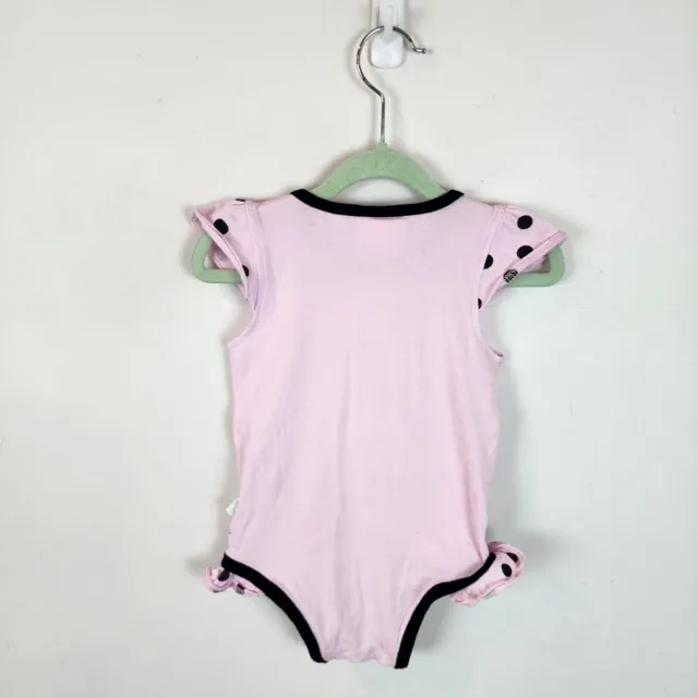 Peter Alexander Baby Jumpsuit Romper Breakfast At Tiffany's Pink 12-18 Months 2