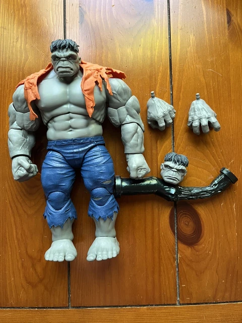 Marvel Legends GRAY HULK Bruce Banner Pack Avengers Earths mightiest 60th