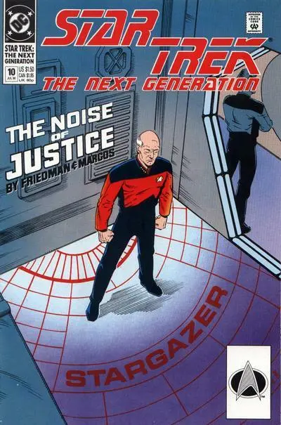 STAR TREK: The Next Generation #10 July 1990 DC Comic Book (NM)
