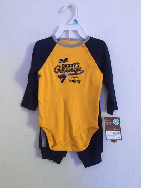 Carters Baby Boy 2 Piece Set 6 Months