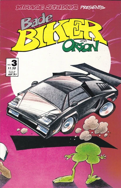 BADE BIKER & ORSON #1 (MIRAGE STUDIOS)  Fine