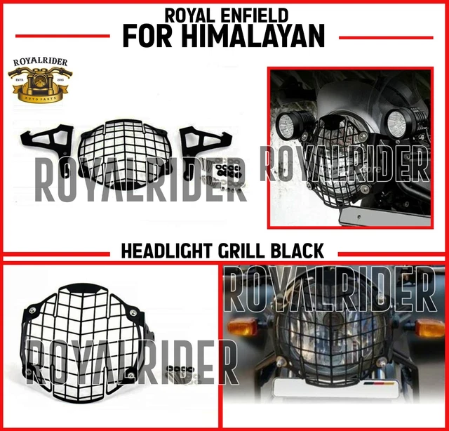 ROYAL ENFIELD HIMALAYAN Headlight Protector Guard Grill Cover 37.02